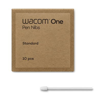 Wacom Punte Standard per Penna One, Parti di Ricambio per Display Interattivi One e Tavolette con Penna One, 10 Pezzi