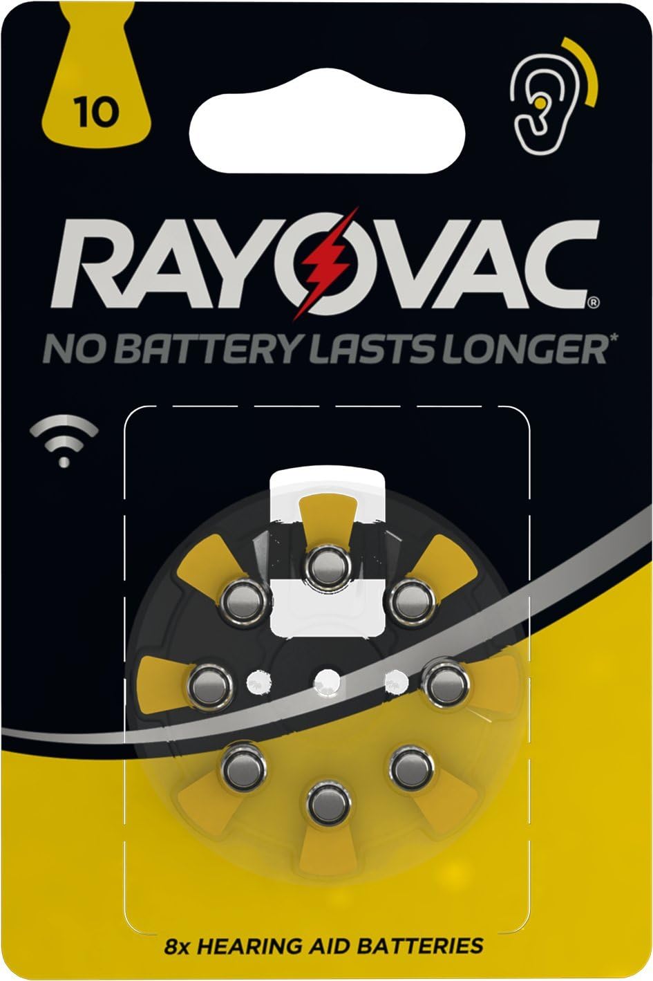 Luft-Batterie Pr70 1.4 V 8-Blister-Rayovac