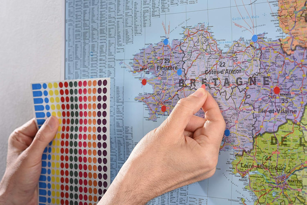 Avery Italia PSA08J Etichetta Adesiva Rotonda