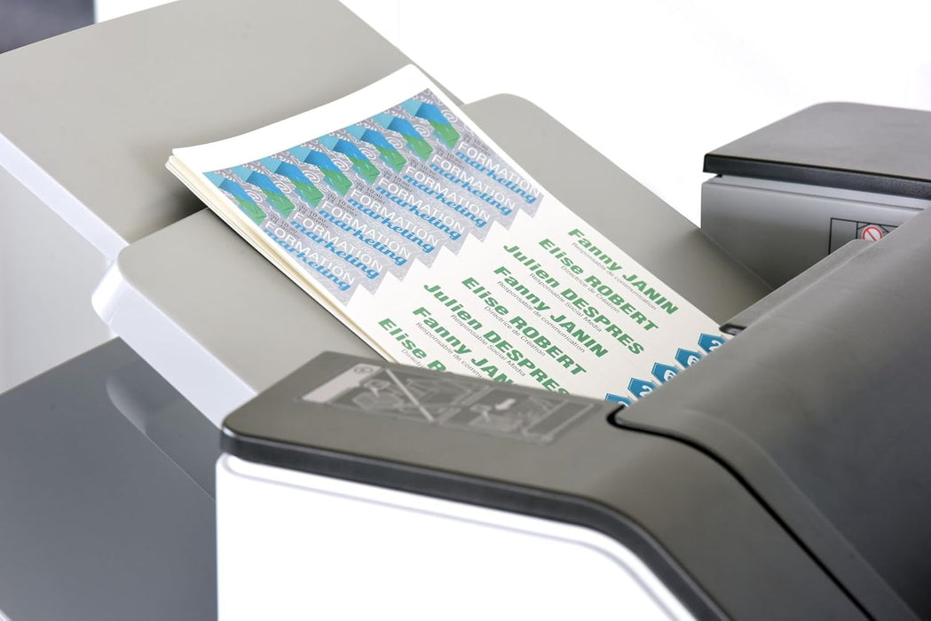 Avery Italia L4000-5 Braccialetti identificativi bianchi ultra resistenti 265x18mm, Laser, confezione 5ff