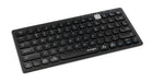 Kensington Mini Tastiera Compatta Wireless via Bluetooth o USB 3.0, Layout Italiano QWERTY, Multi Device e Dual Wireless, Compatibile con Windows, Mac, iOS e Chrome OS, K75502IT