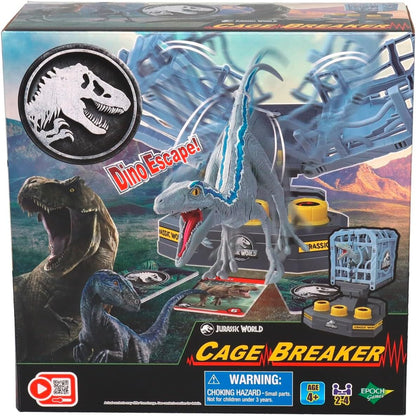 Jurassic World Cage Breaker Action Game - Epoch Games 7523