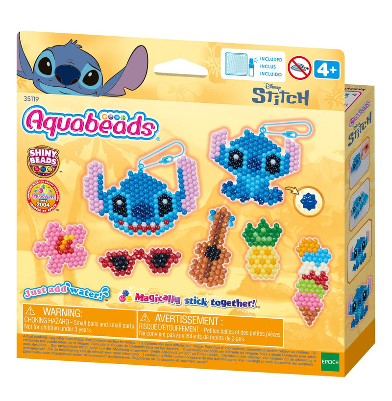 Aquabeads - 35119 Stitch Keychain Craft Kit - Arts & Crafts Bead Activity Toy
