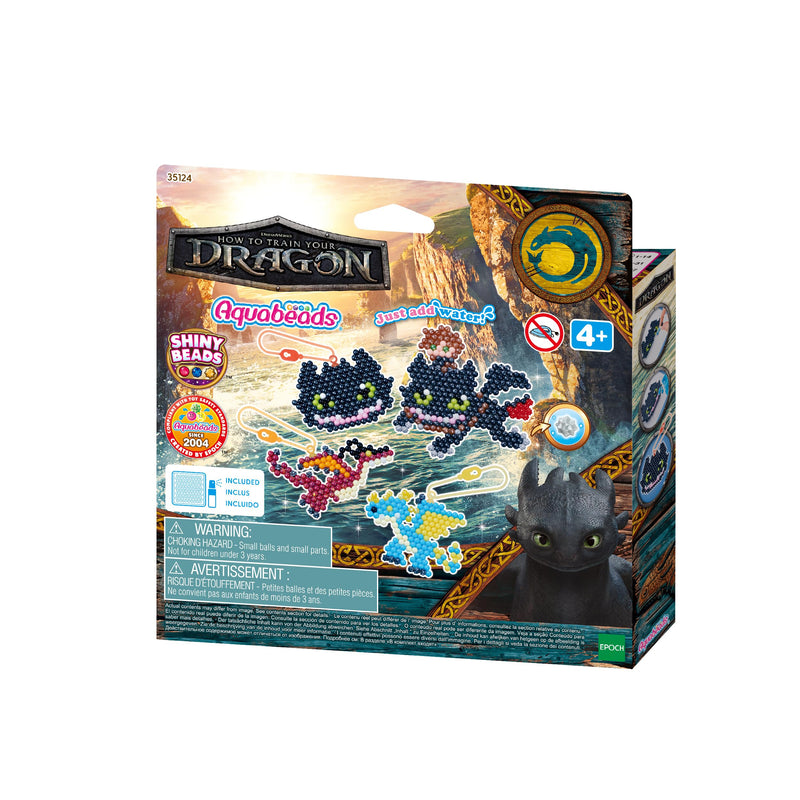 Aquabeads How to Train Your Dragon Craft Kit - Arts & Crafts Bead Activity Toy 35124