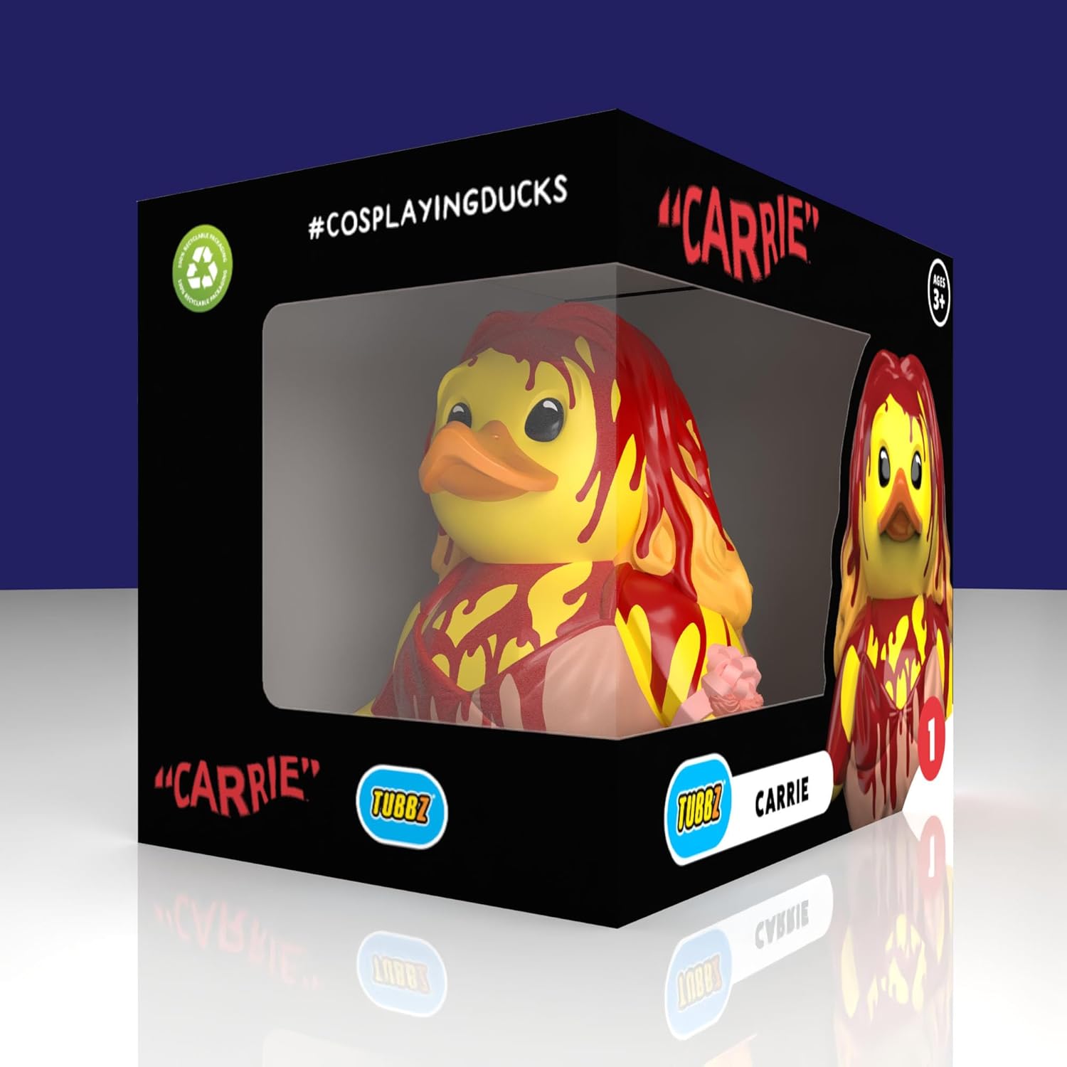 TUBBZ Boxed Edition: Horror - Carrie Cosplaying Rubber Duck Vinyl Figure