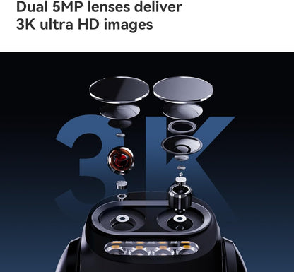 Ptz Ip/Wi-Fi Full-Color 3Mp 2.8 Mm