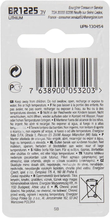 Knopfzelle Br1225 3 V 1-Blister-Energizer