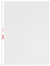 Esselte Buste Perforate Office, in PPL Antiriflesso, per Archiviare e Conservare Documenti in Formato 22x30 cm, Confezione da 25 Buste, 392597100