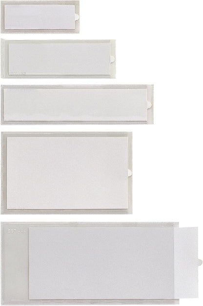 SEI ROTA 10 portaetichette adesive iesti b4 65x100mm trasparente sei