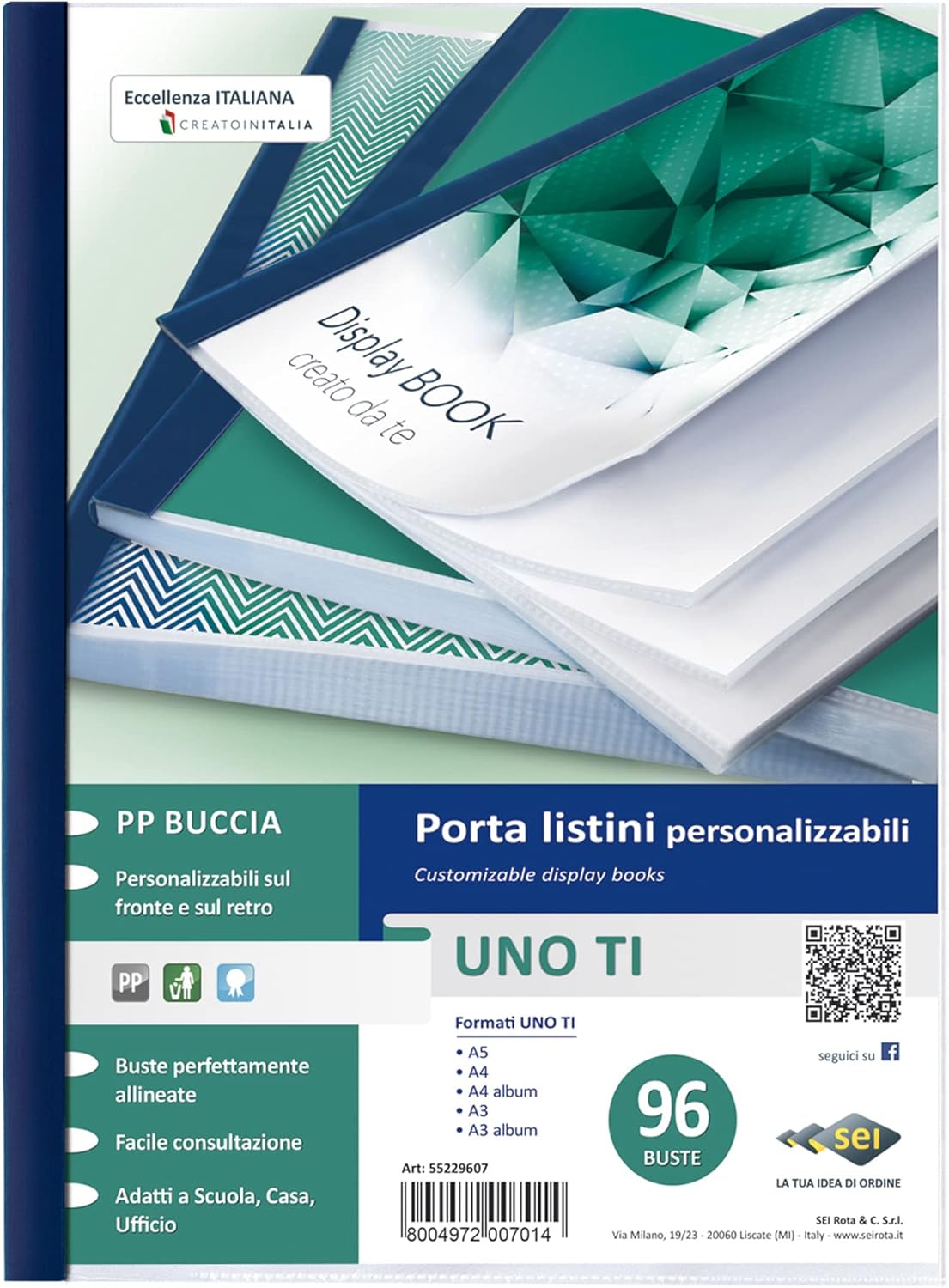 Portalist Unoti 22X30 96Blu