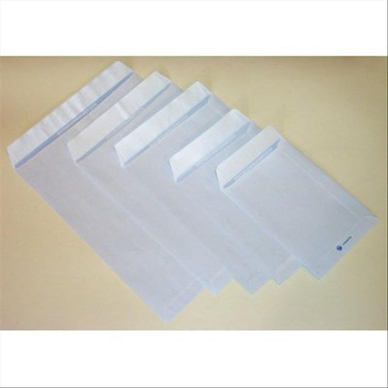 Pigna Competitor Pk0654564 Buste a Sacco Piatto Strip, F.To 190 X 260 in Carta Uso Mano Fsc 80 G, Pak. 20, Bianco