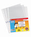 Favorit Buste Perforate, Buccia d'Arancia, Spessore Basso, 22 x 30 cm, 25 Pezzi + 1 Omaggio, Trasparenti