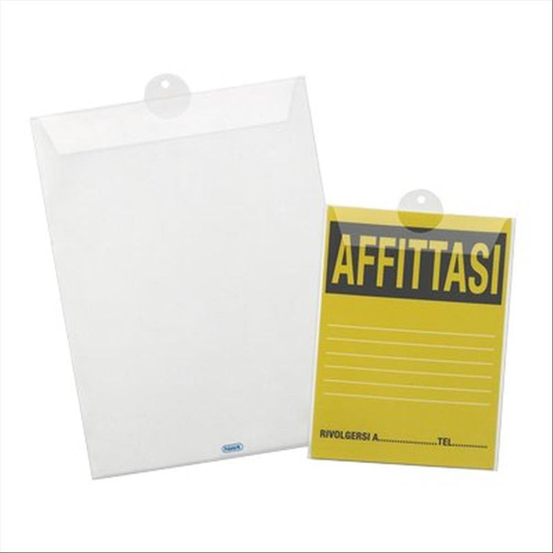 Favorit 100460132 - Buste Porta Avvisi Formato 15 x 21 cm, Alto Spessore, Confezione da 10 Pezzi