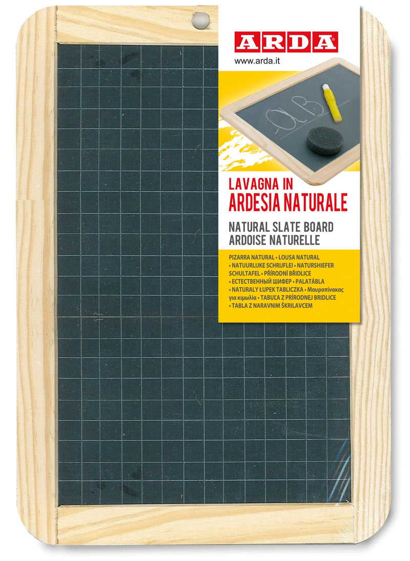 LAVAGNA IN ARDESIA naturale 18X26CM Arda