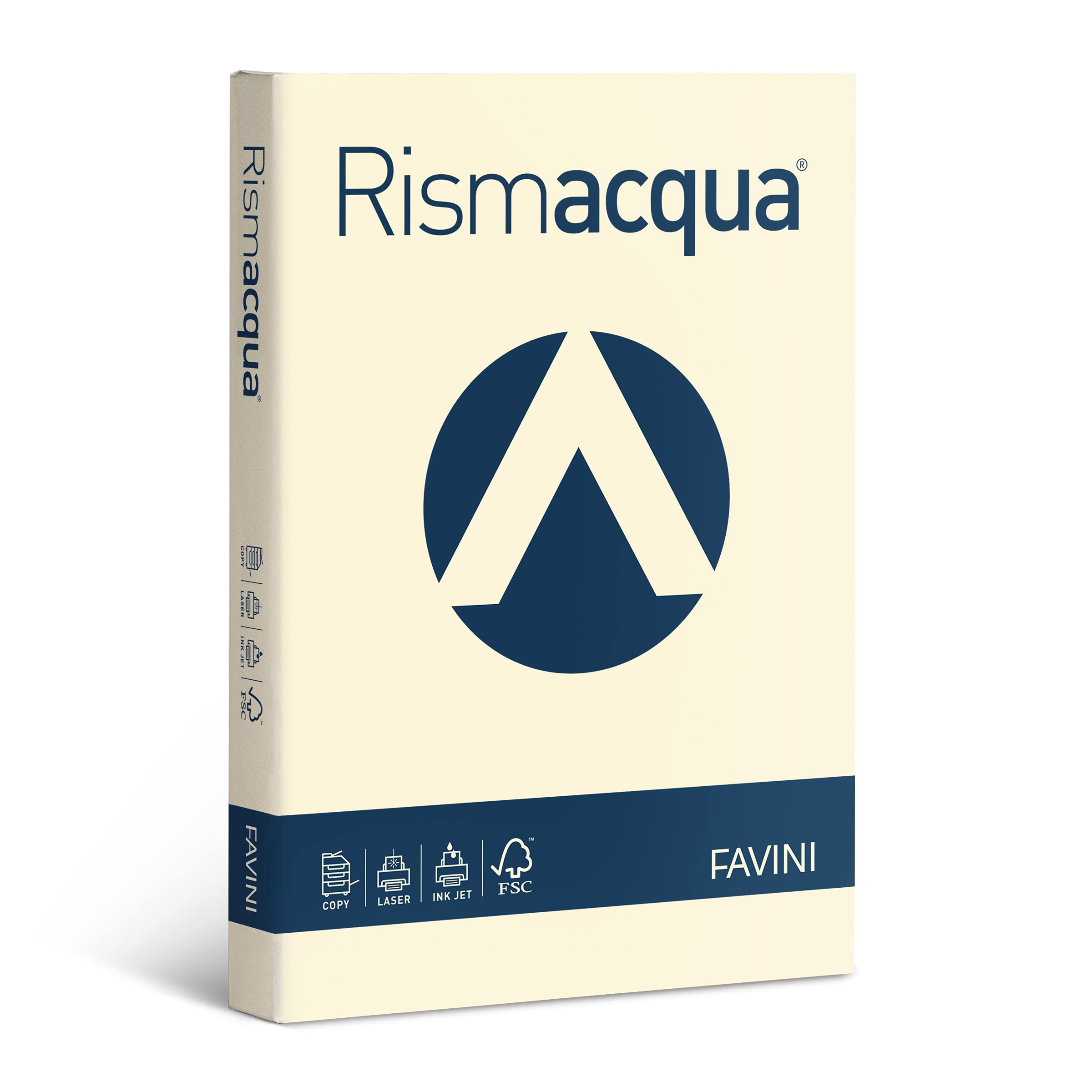 Carta RISMACQUA 140gr A4 200fg avorio 110 FAVINI