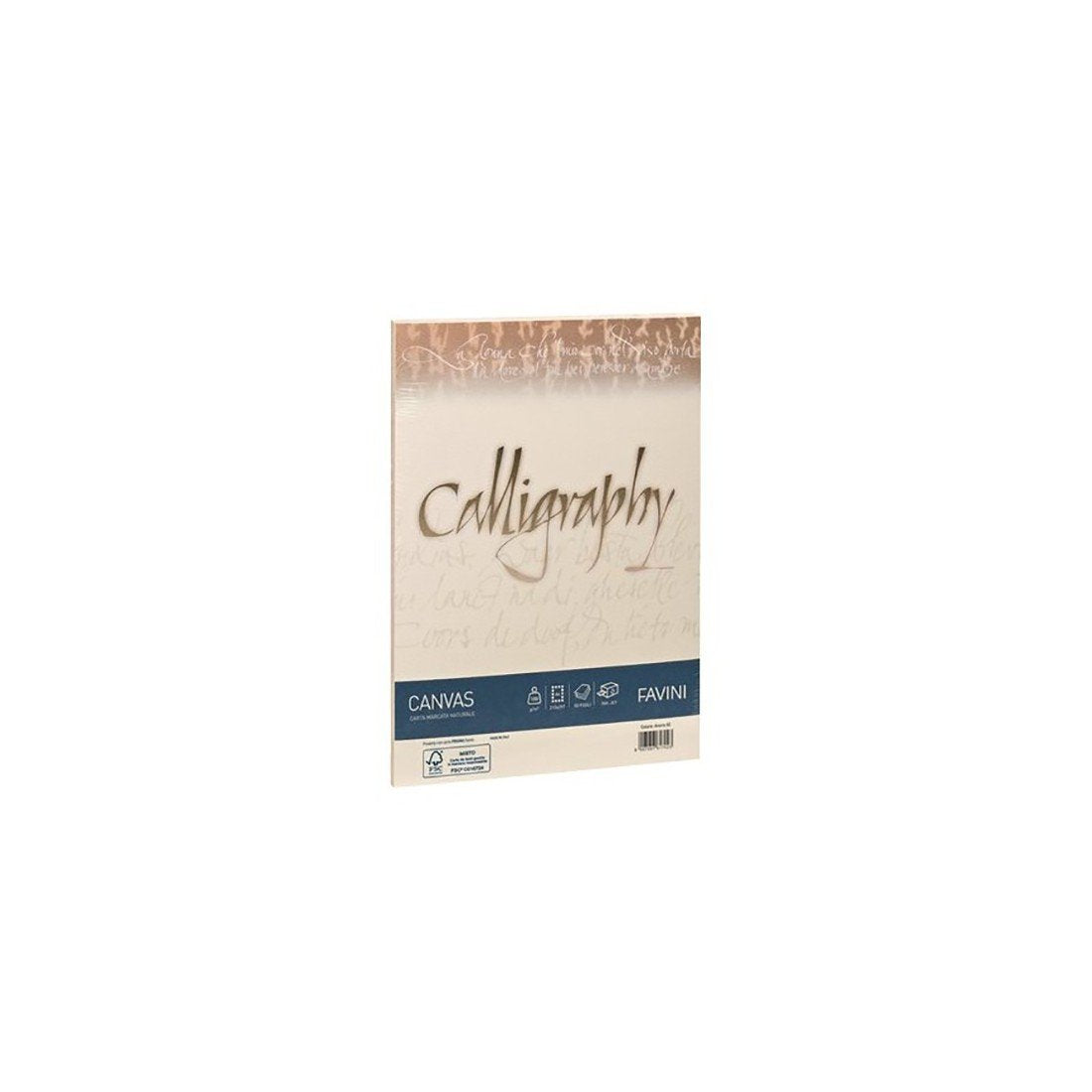 Favini Canvas Calligraphy carta inkjet A4 (210x297 mm) Avorio