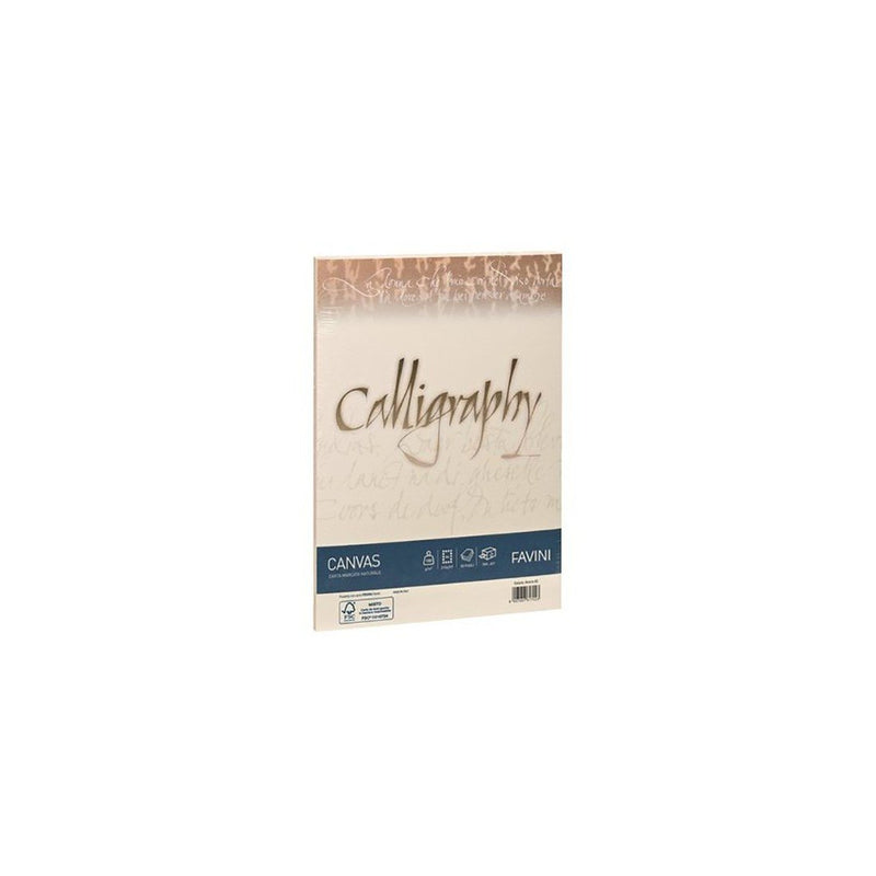 Favini Canvas Calligraphy carta inkjet A4 (210x297 mm) Avorio