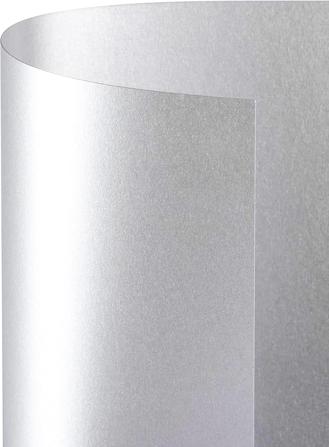 FAVINI A690154 carta Metallizzata Special Events Bianco 120 gr/m2 A4 (21x29,7cm) Risma da 20 Fogli Finitura Perlescente Ideale per Eventi Speciali Stampabile Made in Italy