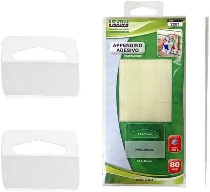 Lebez Appendicartelli, (Set di 80), 4.5 x 4.5 cm