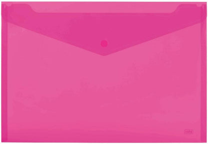 Cf5 Cartellinee A4 Fluo C/Bottone