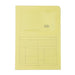Blasetti Cartelline Portadocumenti con Finestra - Sintex GIALLA raccoglitore documenti per ufficio, Formato A4, Colore Giallo, Confezione 50 pezzi, Carta 120gr, Aperta su due lati