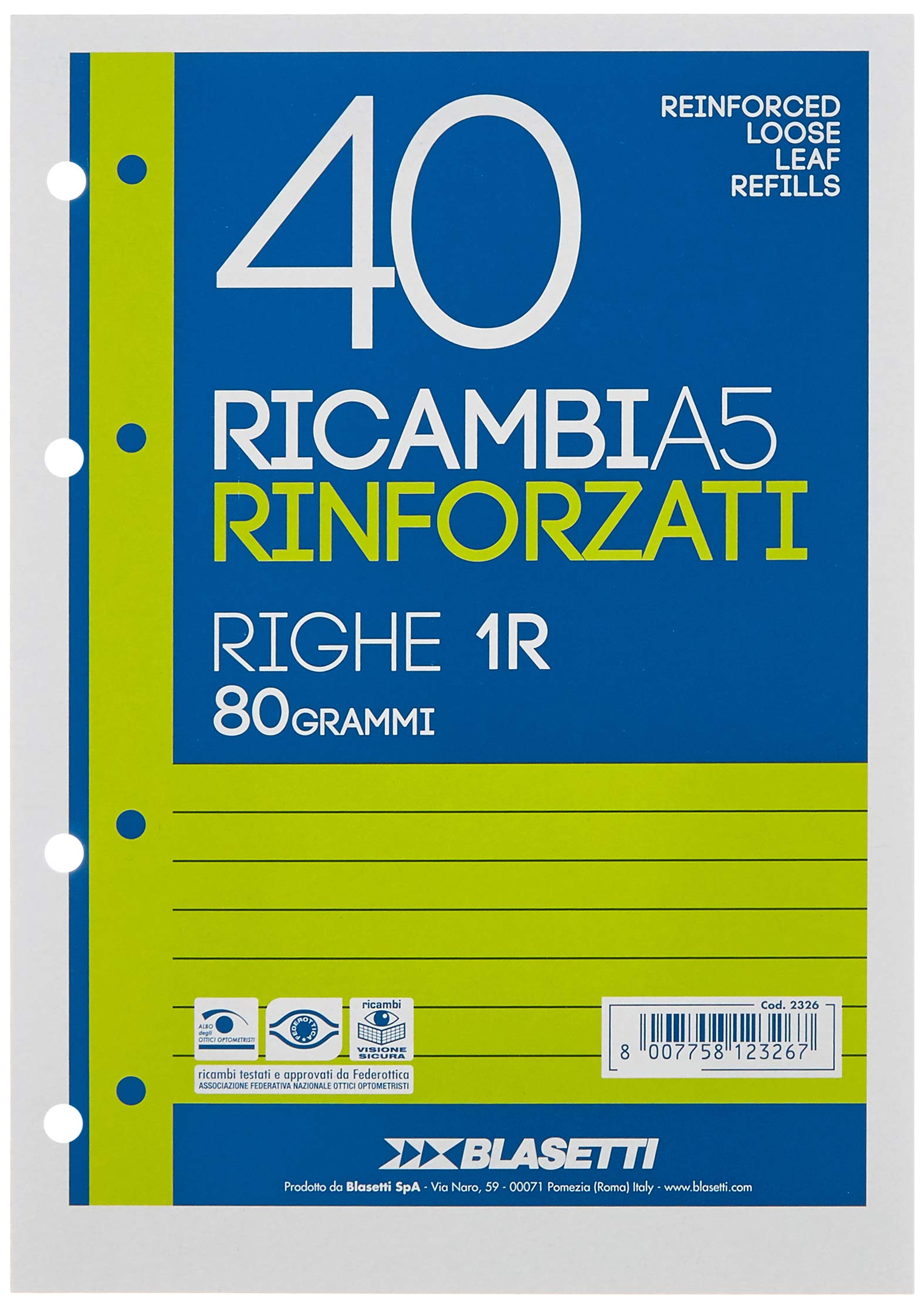 Blasetti 2326 accessori per la rilegatura (formato A5