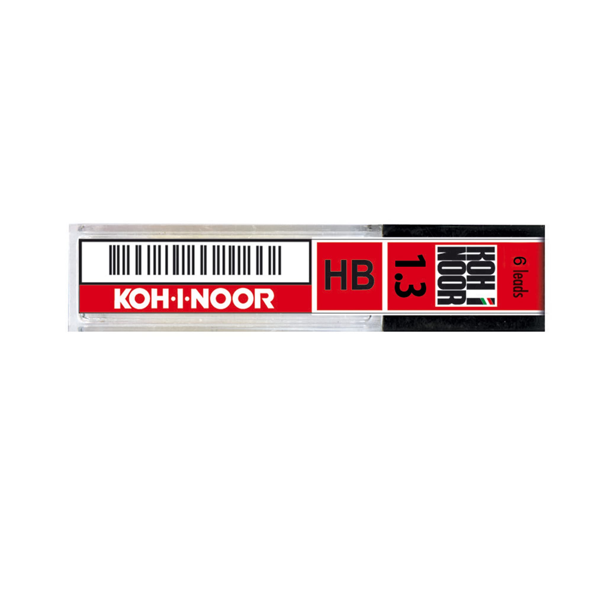 Koh.I.Noor 94161 Astuccio 6 Min di Ricambio, 1.3 Mm, per Portamine Dh1500