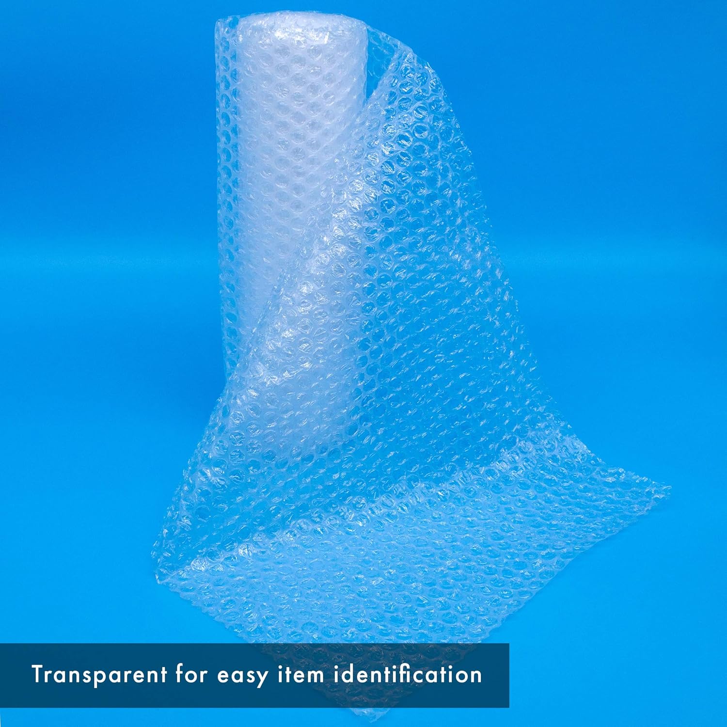 Pukka Pad, Pukka Post –Lightweight Protective Bubble Cushioning Wrap for Packaging and Mailing, Small Air Bubbles, 300mm x 5m Roll, Clear for Packing or Storage Boxes