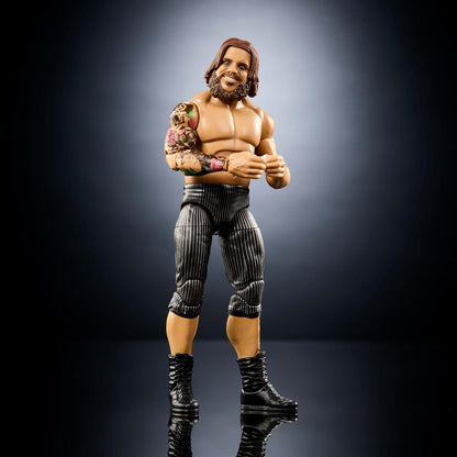 Mattel WWE Elite Action Figure & Accessories, Series #120, 6-inch Collectible Joe Gacy with 25 Articulation Points & Swappable Hands