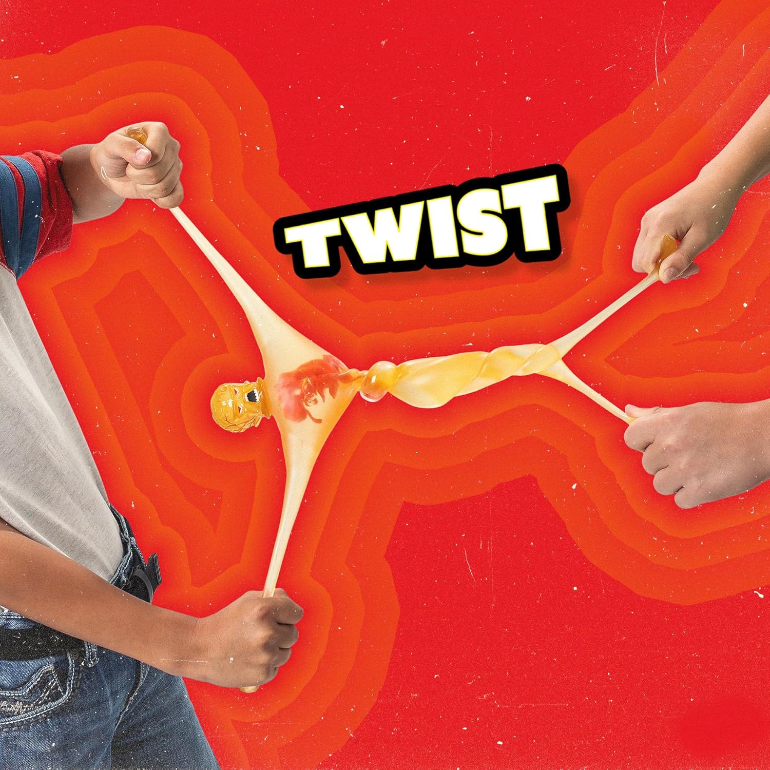 Stretch Armstrong Basic Fun Collector’s Edition – X-Ray Retro Comic Con Exclusive Figure – Limited Edition Stretchable Collectible for Ages 5+