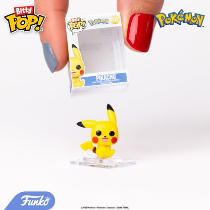 Funko Bitty Pop! Pokemon – 12er-Pack – Enthält Pikachu, Eveee, Charmander, Squirtle und mehr 0,9 Zoll (2,2 cm) große Sammler-Minifiguren – Miniatur-Spielzeuge – Geschenkidee