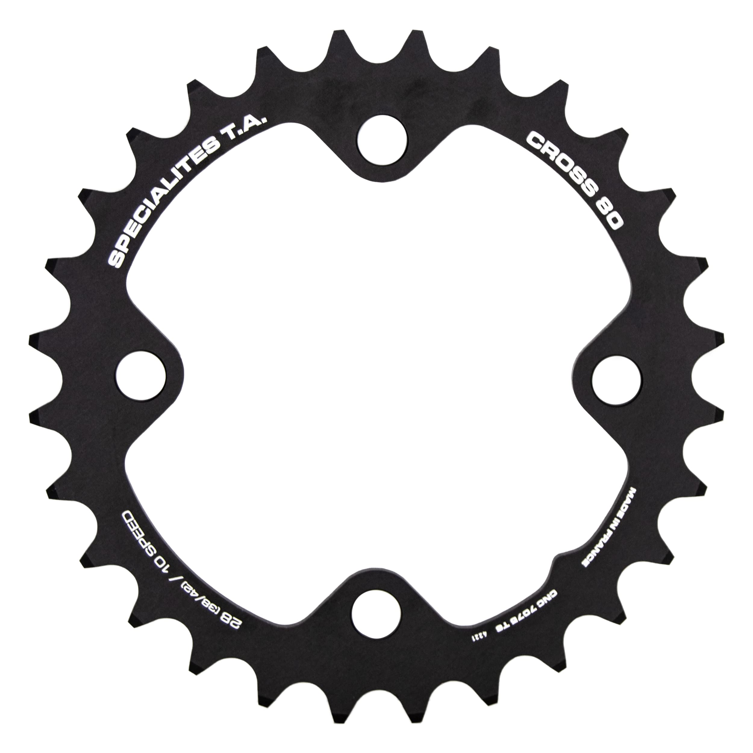 Spécialités TA Cross 4 Arm 10 Speed Chainring