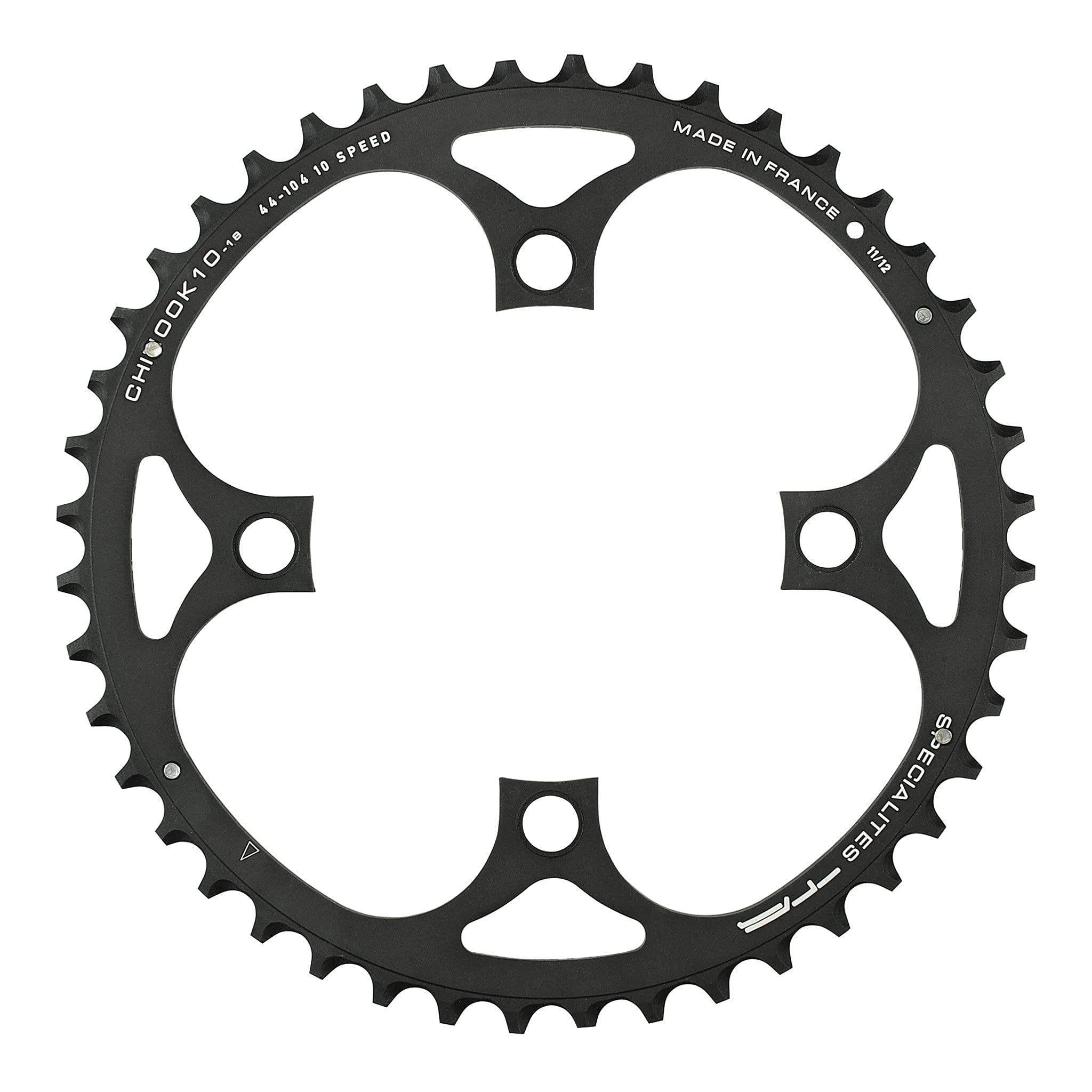 Spécialités TA Chinook 104/64pcd 4 Arm 10/11 Speed Chainring