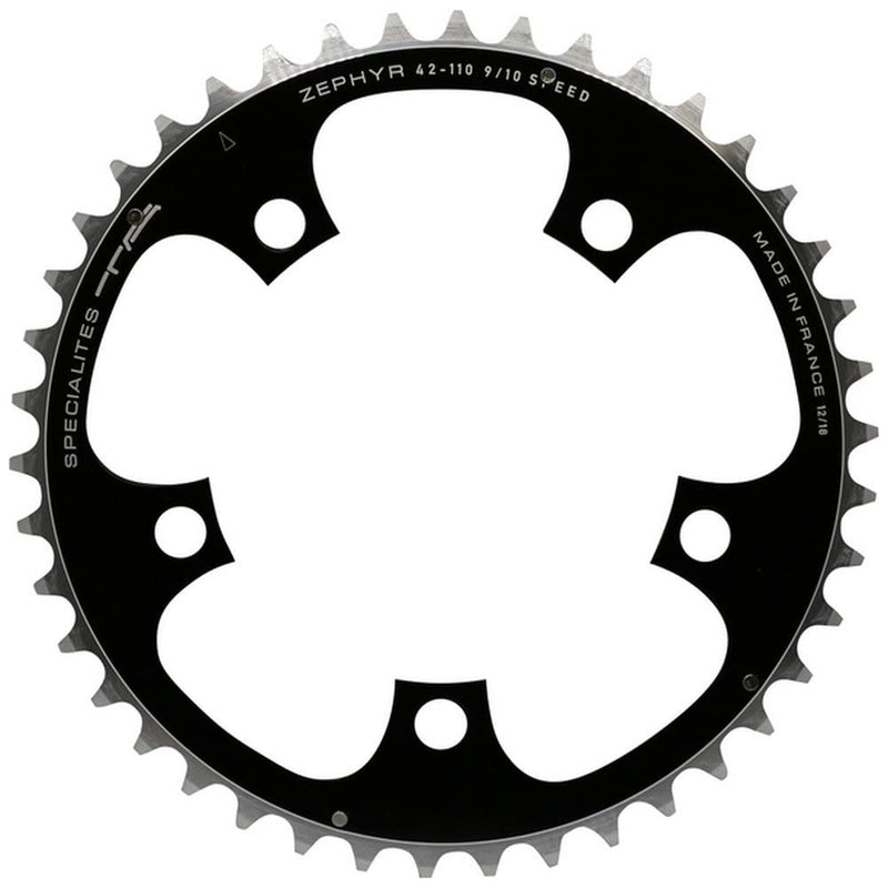 Spécialités TA Zephyr Compact 5-Arm 110pcd 9/10 Speed Chainring