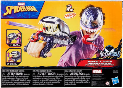 Marvel Spider-Man VenomVersus Marvel’s Venom Strike Blaster, Nerf Spider-Man Role-play Toy