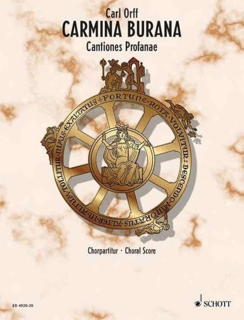 Carmina Burana: Choral Score: Cantiones Profane, Carmina Burana: Choral Score: Cantiones Profane, Carmina Burana: Choral Score: Cantiones Profane