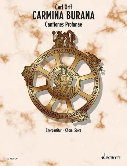 Carmina Burana: Choral Score: Cantiones Profane, Carmina Burana: Choral Score: Cantiones Profane