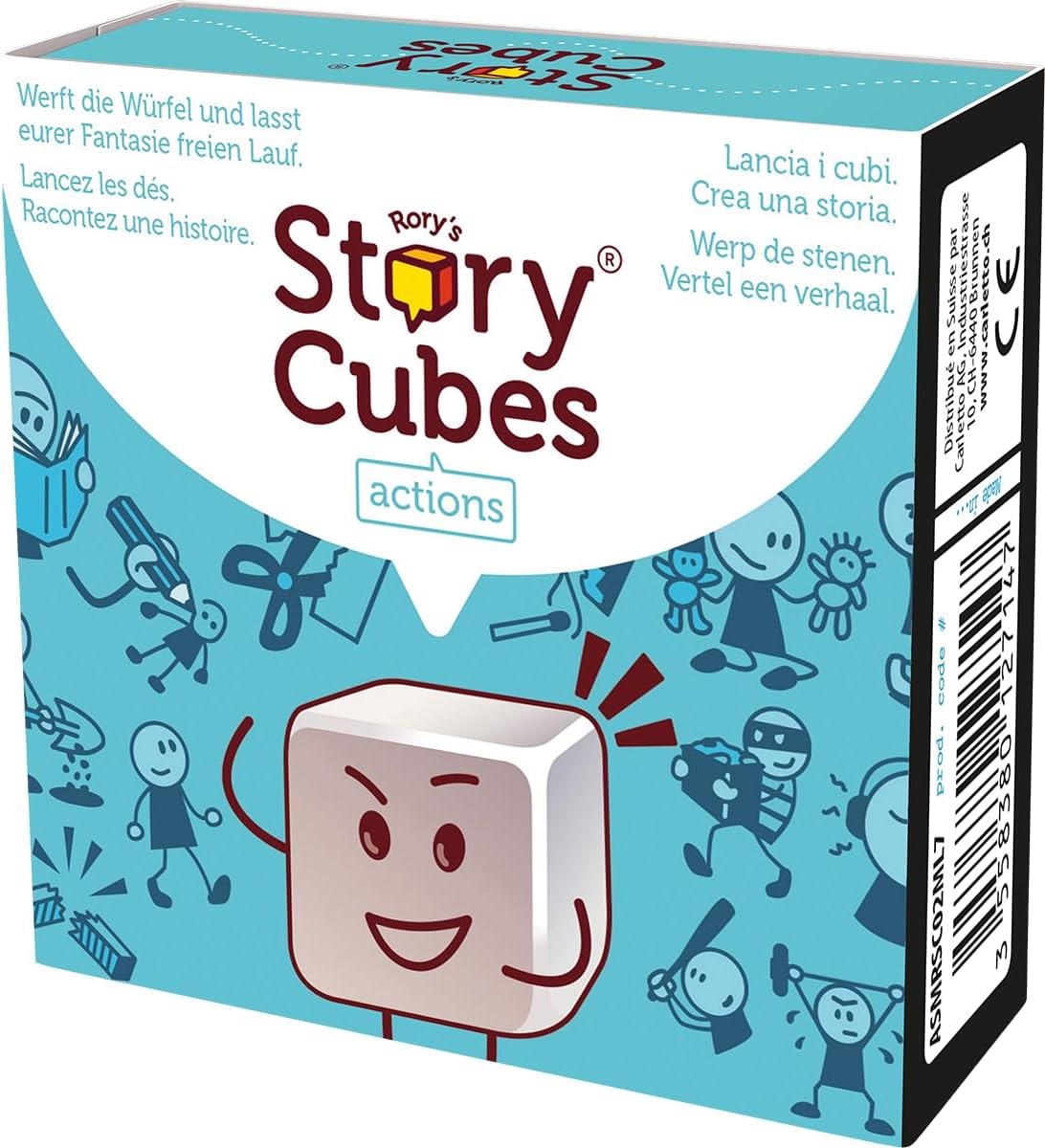 Asmodee - Rory\`s Story Cubes Actions Dobbelspel
