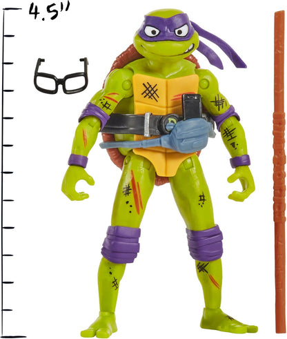 TEENAGE MUTANT NINJA Turtles: Mutant Mayhem Battle Pack. Donatello VS Bebop. Ideal present for boys 4 to 7 years and TMNT fans!