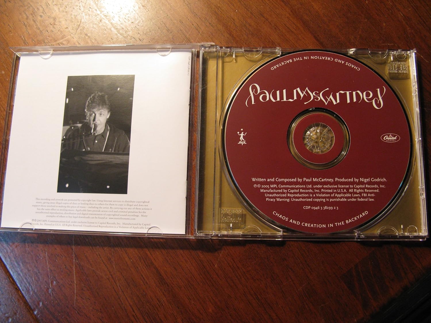 Paul Mccartney-Chaos & Creation In The Backya