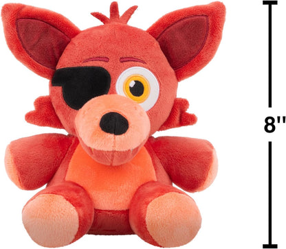 Five Nights at Freddy's FNF0035 Core Pluche - Foxy - Officiële FNAF-merchandise voor kinderen vanaf 2 jaar