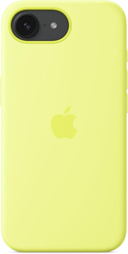 Apple - Back Cover For Mobile Phone - Silicone - Neon Yellow - For Iphone 16E