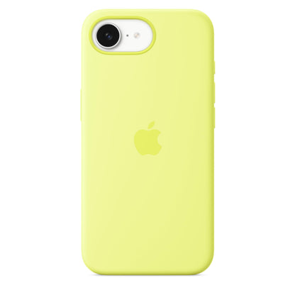 Apple - Back Cover For Mobile Phone - Silicone - Neon Yellow - For Iphone 16E