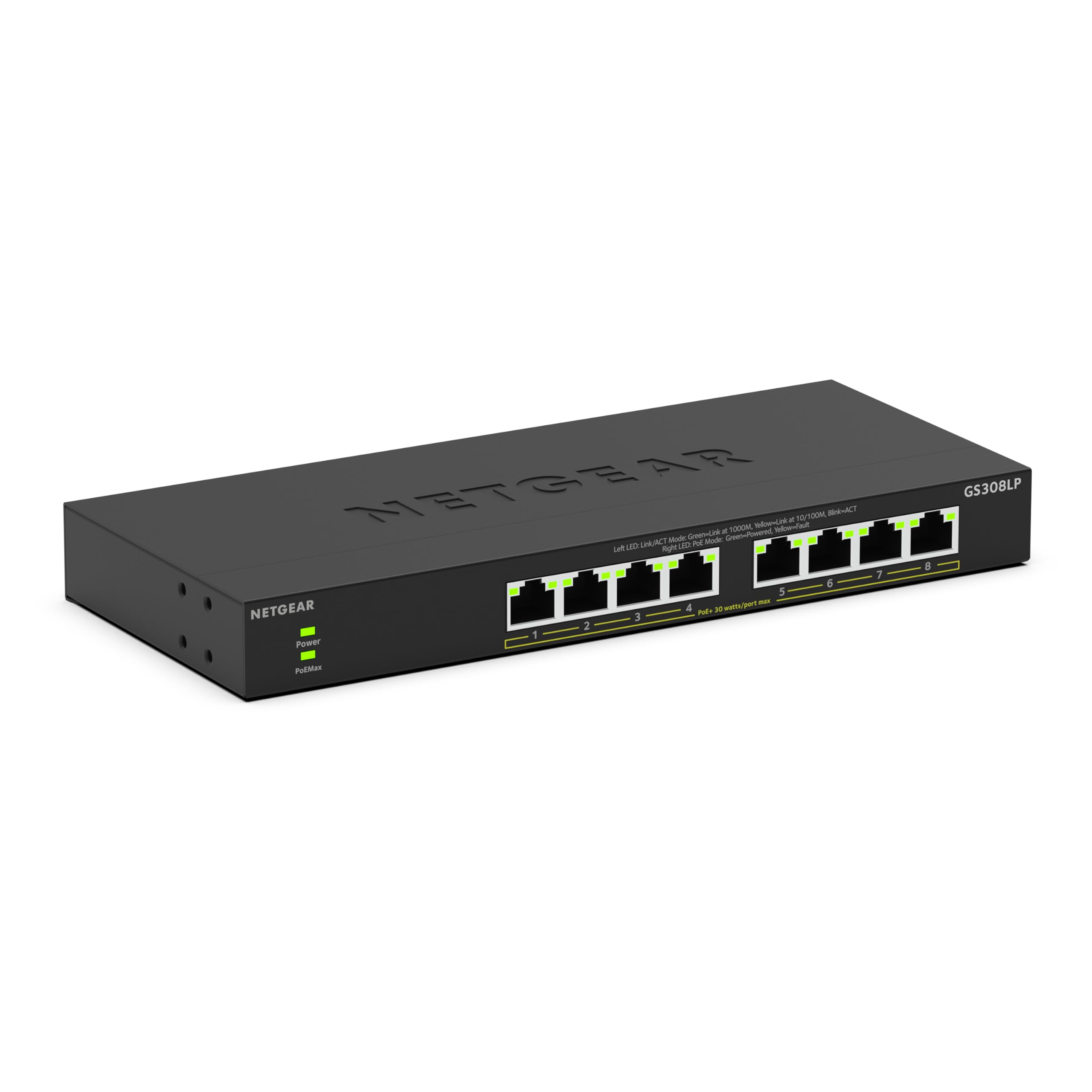 8-Port Poe Gigabit Unmanaged Switch Gs3