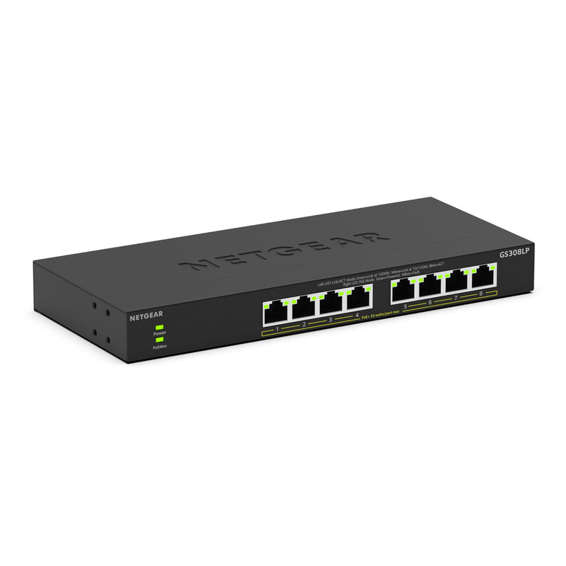 8-Port Poe Gigabit Unmanaged Switch Gs3