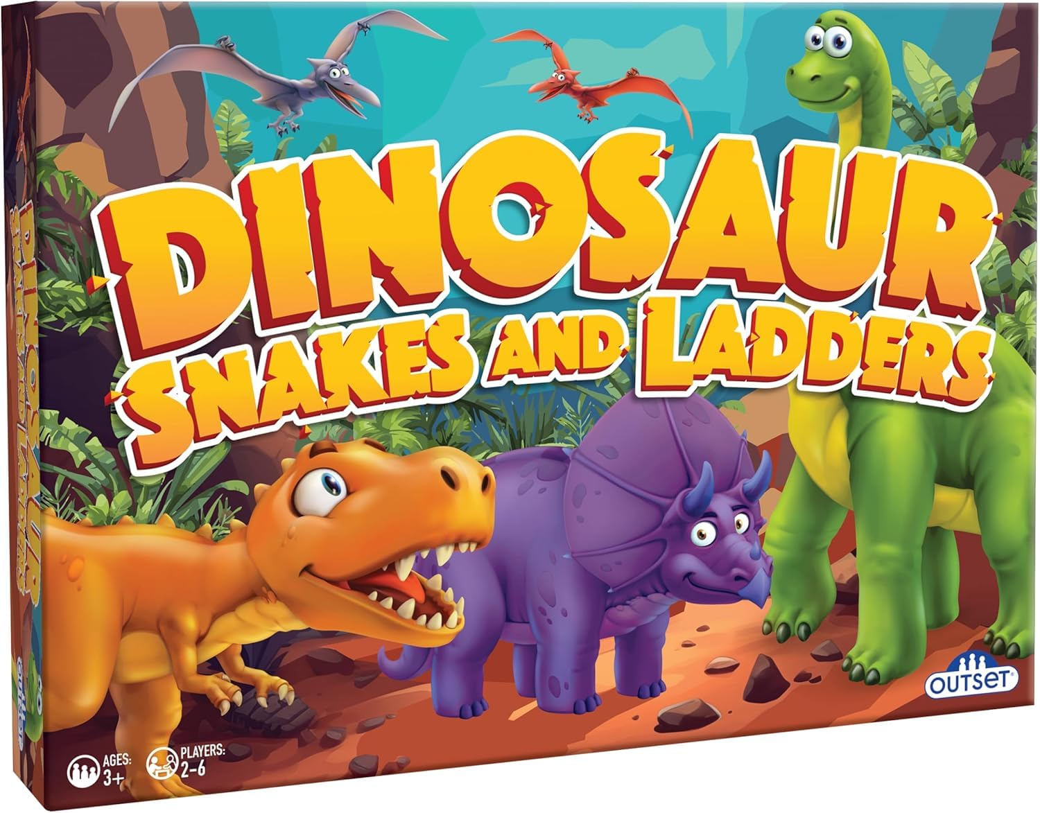 Dinosaur Snakes & Ladders