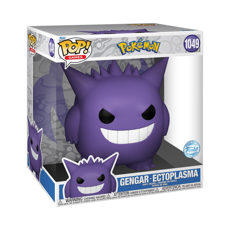 Funko POP! Jumbo: Pokemon - Gengar - Collectable Vinyl Figure - Gift Idea - Official Merchandise - Toys for Kids & Adults - Anime Fans - Model Figure for Collectors and Display
