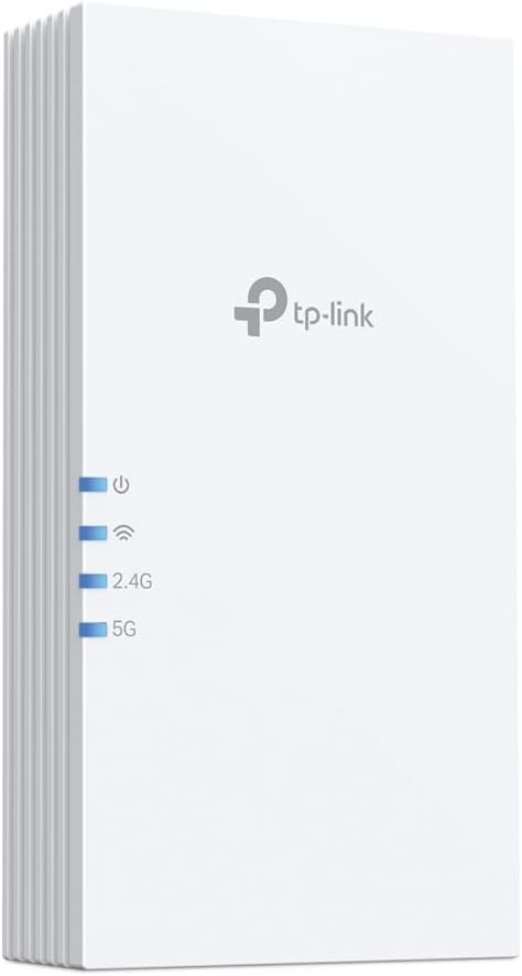 TP-Link RE220BE BE3600 WiFi Extender Booster,WiFi 7 Dual Band WiFi Booster with Ethernet Port,WiFi Extender with MLO/4K-QAM/Roaming,EasyMesh Internet Booster,APP control,Plug and Play