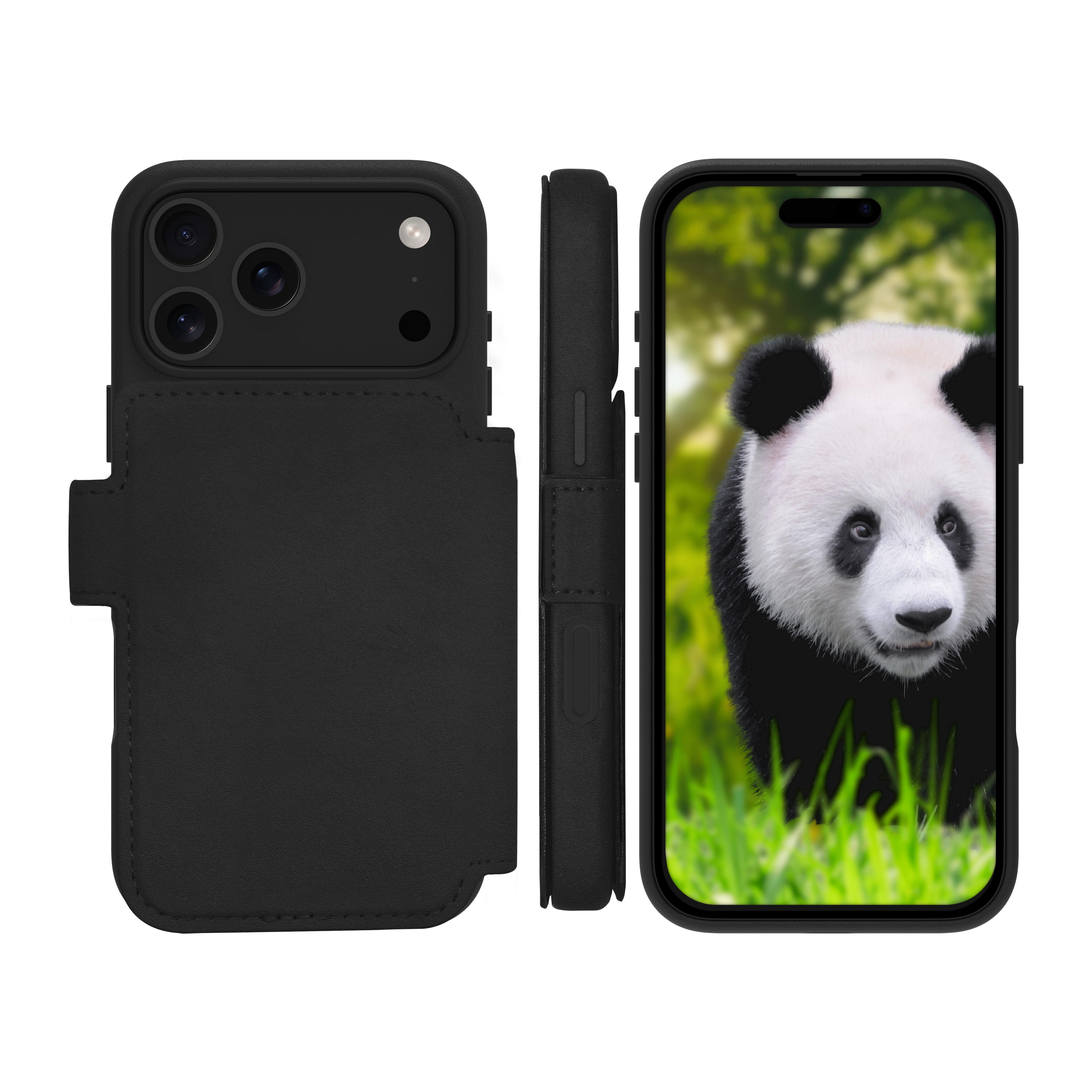 dbramante1928 Lynge MS mobile phone case Folio Black