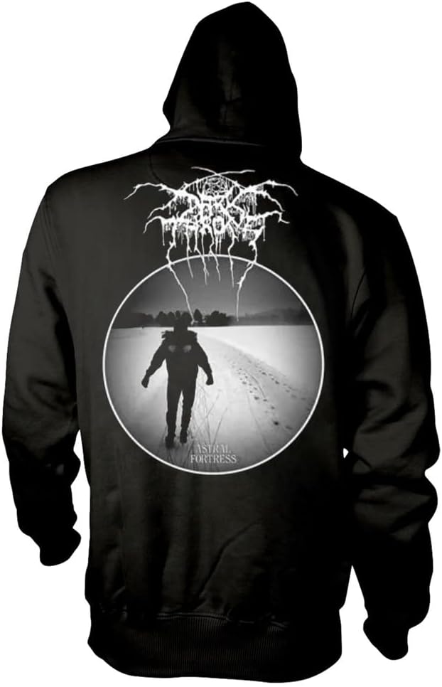 Razamataz Darkthrone 'Astral Fortress' (Black) Zip Up Hoodie